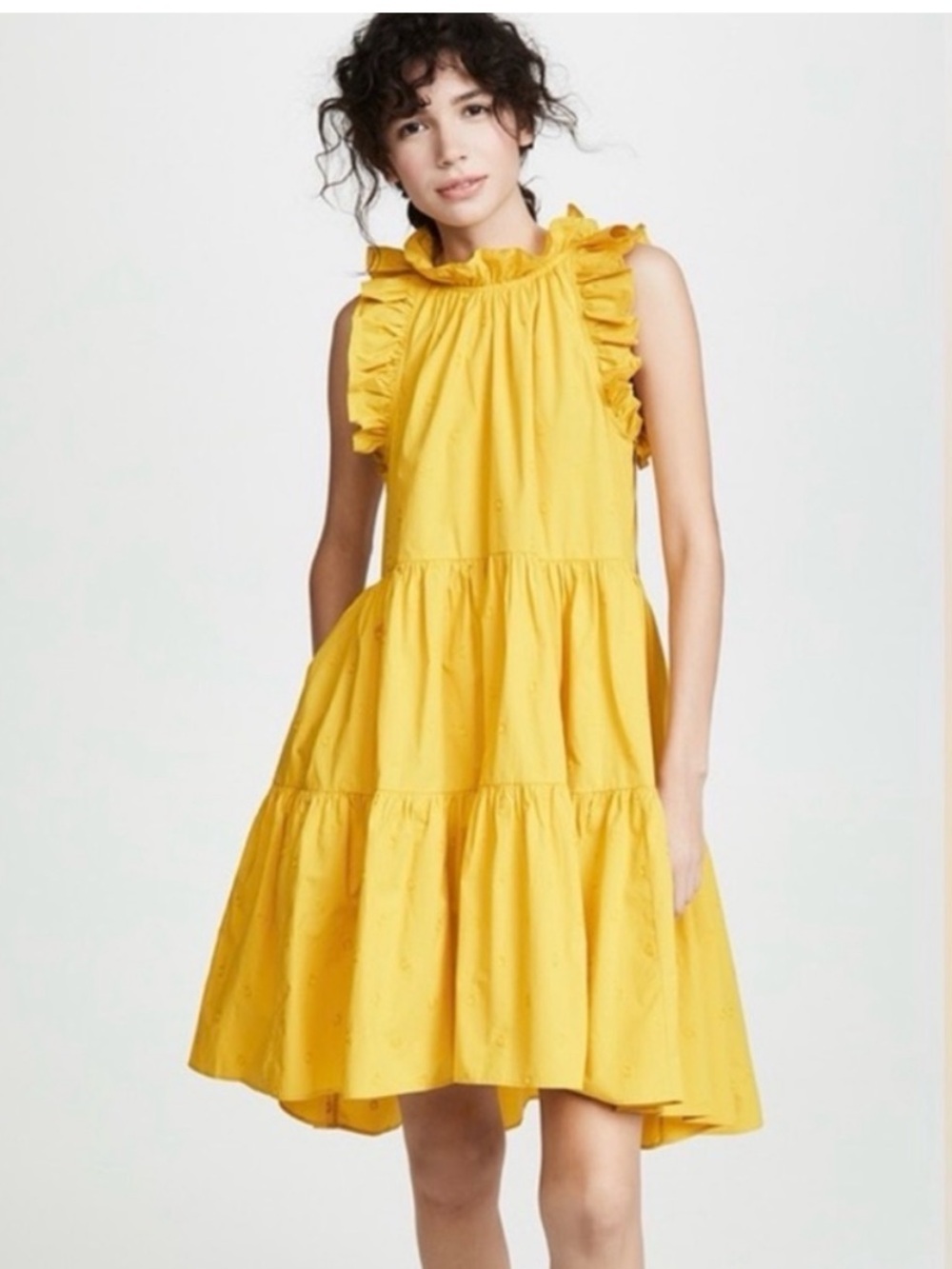 Ulla Johnson Tasmin Floral embroidered Dress